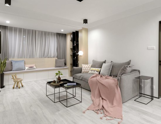120m2北歐風(fēng)格裝修，經(jīng)典耐看有格調(diào)
