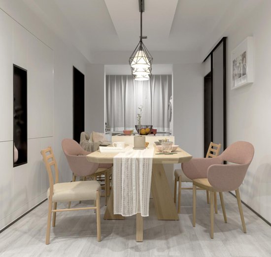 120m2北歐風(fēng)格裝修，經(jīng)典耐看有格調(diào)