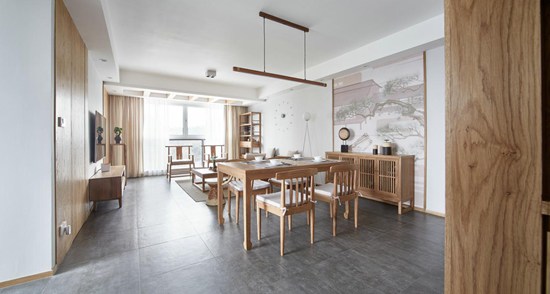 標題一：130m2新中式風格，東方禪意，不期而遇