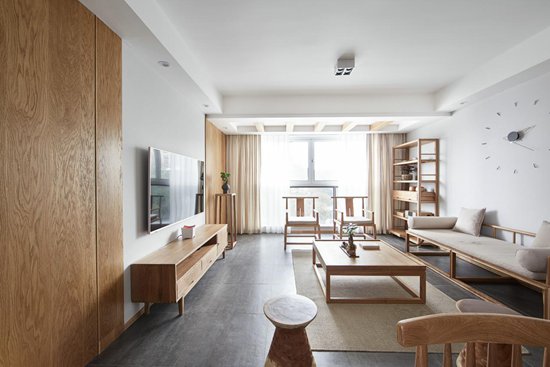 標題一：130m2新中式風格，東方禪意，不期而遇