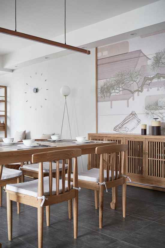 標題一：130m2新中式風格，東方禪意，不期而遇