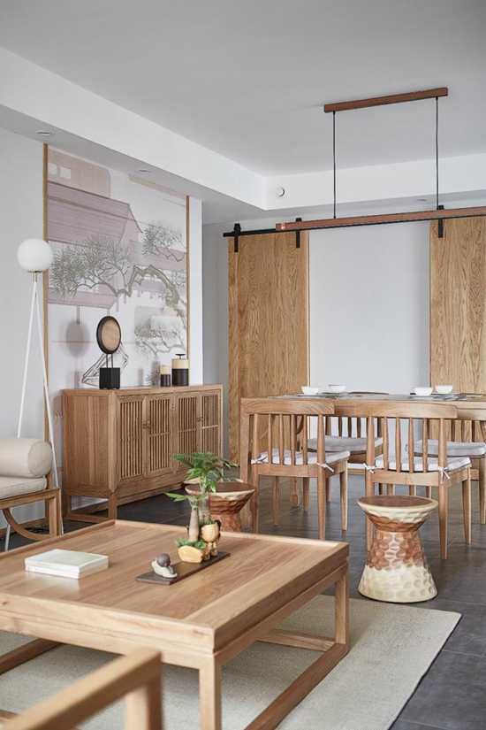 標題一：130m2新中式風格，東方禪意，不期而遇