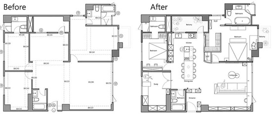 135m2現代風三室兩廳，簡約大方，驚艷眾人