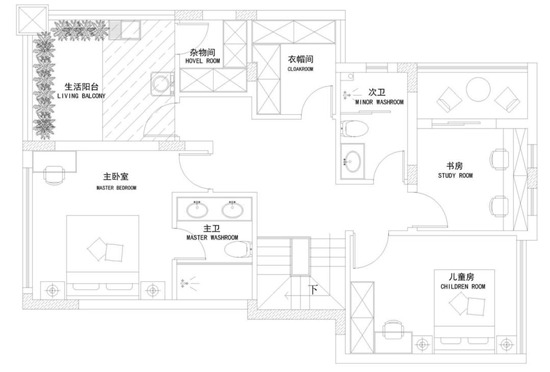 三代同堂怎么住才舒適？這里剛好有套合適的新古典案例，你可以看看！