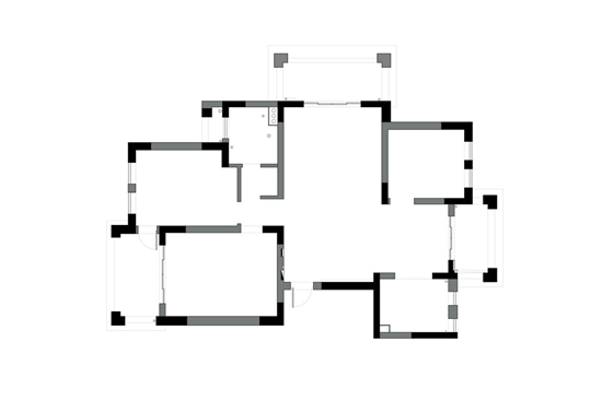 木質(zhì)結(jié)構(gòu)搭配現(xiàn)代家居：有溫度的北歐風(fēng)，成就三口之家的“小確幸”
