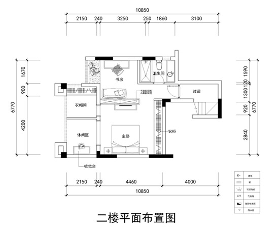 三代同堂的別墅設計，室內優雅沉穩，打造閑適的美式天倫空間！