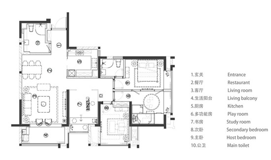 中式古風+現代輕奢，打造140㎡別致家居，像極了你最美的樣子