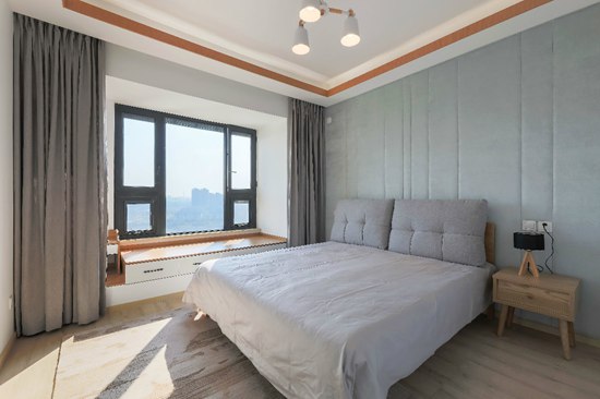 吊頂燈帶、月洞門——打造舒服得不行的125㎡日式MUJI風，從此戀上“輕”生活