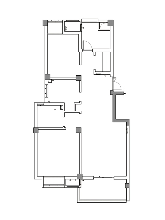 以愛為名，極簡北歐風打造94㎡溫馨小屋，狹長戶型也有春天
